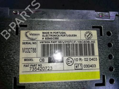 Bilradio FIAT STILO Multi Wagon (192_) 1.9 D | BP15702975E6 
