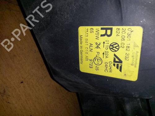 Right headlight VW SHARAN (7M8, 7M9, 7M6) 1.9 TDI 4motion | BP15708293C29 