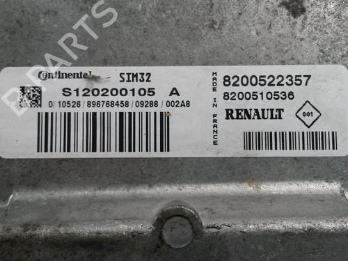 Engine control unit (ECU) RENAULT CLIO III (BR0/1, CR0/1) 1.2 16V (BR02, BR0J, BR11, CR02, CR0J, CR11) | BP15699343M57