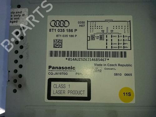 Radio AUDI A4 B8 Avant (8K5) 2.0 TDI | BP21603860E6 