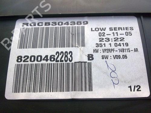 Display monitor RENAULT MEGANE II Estate (KM0/1_) 1.5 dCi (KM16, KM1E) | BP15695167C48 