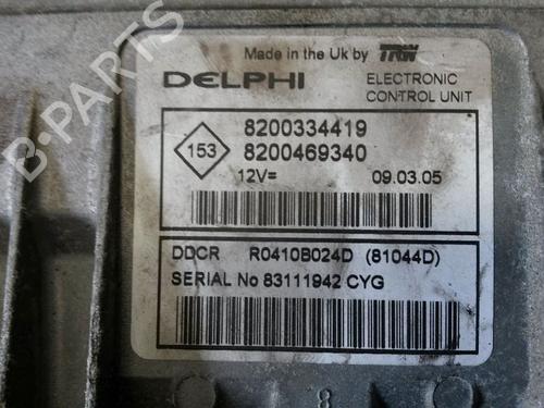 Engine control unit (ECU) RENAULT MEGANE II (BM0/1_, CM0/1_) 1.5 dCi (BM0F, BM0T, BM2B, CM0F, CM0T) | BP15707040M57 