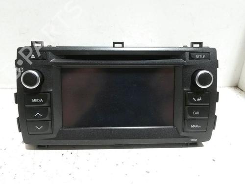 Used Radio TOYOTA AURIS Estate (_E18_) 1.4 D-4D (NDE180_) (90 hp) 24189608