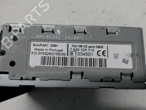 Radio FIAT PUNTO (199_) 1.2 (199AXZ1A, 199BXZ1A) | BP25838403E6 