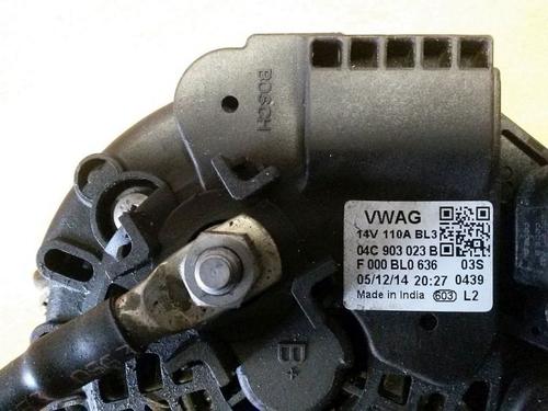 Alternator VW UP! (121, 122, BL1, BL2, BL3, 123) 1.0 | BP15706372M7 