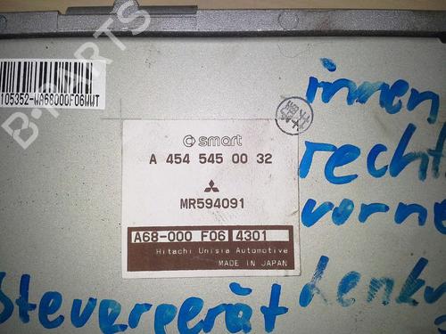 Control unit SMART FORTWO Cabrio (450) 0.8 CDI (450.401, 450.402, 450.403, 450.400) | BP27727497M11 