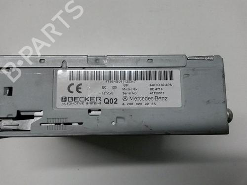 Radio MERCEDES-BENZ M-CLASS (W163) ML 270 CDI (163.113) | BP16212136E6 