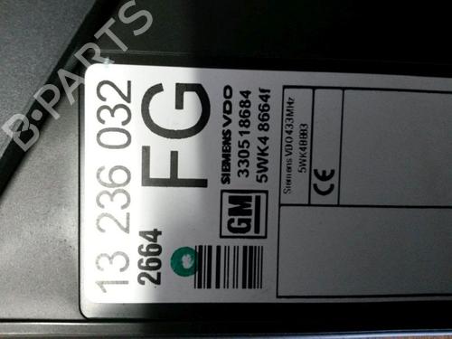 Comfort control module OPEL MERIVA A MPV (X03) 1.4 16V Twinport (E75) | BP15709762M56 