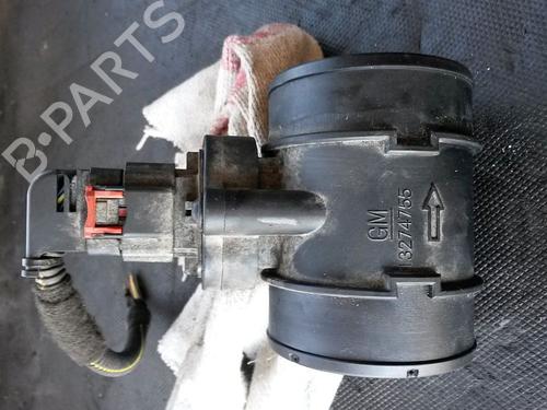 Mass air flow sensor OPEL MERIVA B MPV (S10) 1.4 (75) | BP25838225M95 