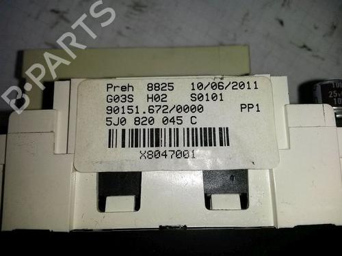Climate control SKODA FABIA II (542) 1.6 TDI | BP15701278I5 