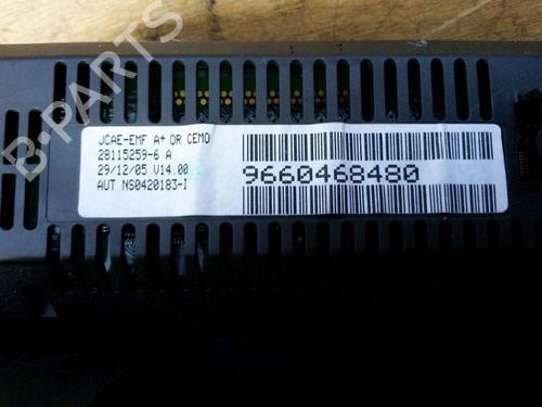 Multifunctionele display PEUGEOT 307 SW (3H) 1.6 HDI 90 | BP25838267C48 