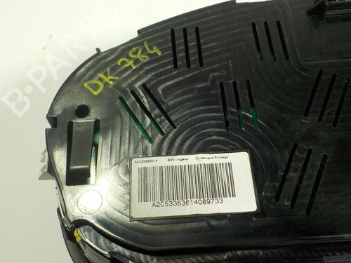 Instrument cluster RENAULT MEGANE III Hatchback (BZ0/1_, B3_)  | BP17052750C47 