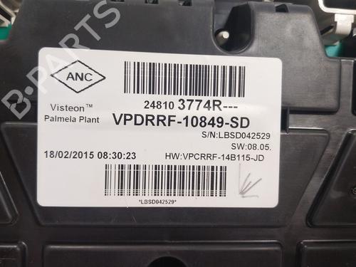 Instrument cluster RENAULT TRAFIC III Van (FG_) 1.6 dCi 115 (FGMD) | BP36503900C47 - Image 3