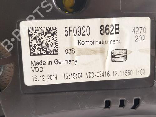 Instrument cluster SEAT LEON ST (5F8) 1.2 TSI | BP27654146C47 - Image 4