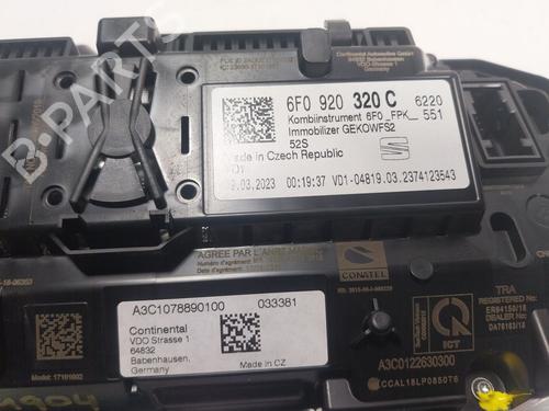 Instrument cluster SEAT IBIZA V (KJ1, KJG) 1.0 TSI | BP17441588C47 