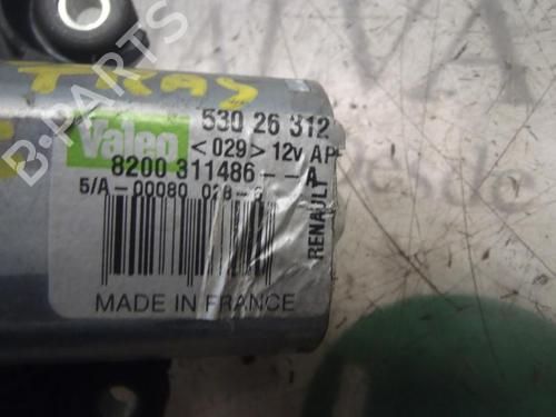 Rear wiper motor RENAULT CLIO III (BR0/1, CR0/1) 1.5 dCi (BR17, CR17) | BP3809342M102 