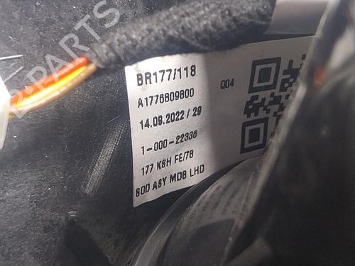 Air vent MERCEDES-BENZ A-CLASS (W177) A 250 e (177.086) | BP19429528I21 