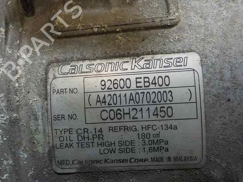 AC compressor NISSAN NAVARA NP300 (D40) 2.5 dCi | BP3867568M34 - Image 5