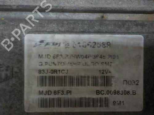 Engine control unit (ECU) FIAT GRANDE PUNTO (199_) 1.3 D Multijet (199.AXD11, 199.AXD1A, 199.AXD1B,... | BP3865758M57 
