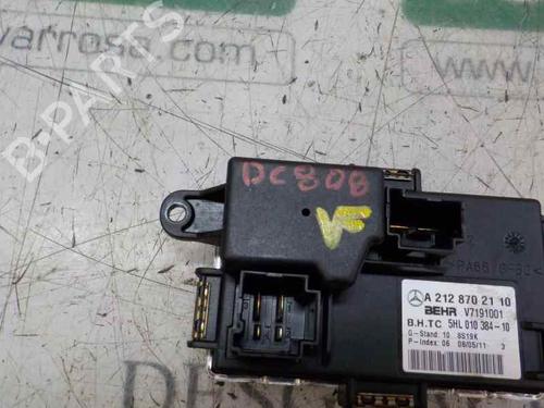 Heater resistor MERCEDES-BENZ E-CLASS Coupe (C207)  | BP11644763M108 