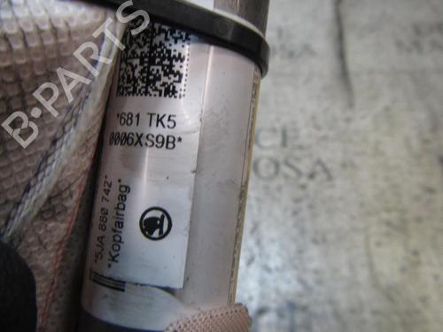 Right curtain airbag SKODA RAPID (NH3, NK3, NK6)  | BP4010035C12 