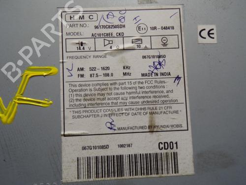 Radio HYUNDAI i20 II (GB, IB) 1.2 | BP10705787E6 