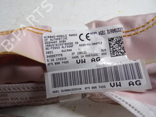 Right curtain airbag SEAT ARONA (KJ7, KJP)  | BP7838076C12 
