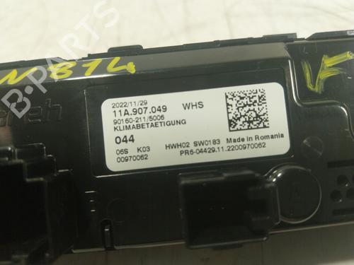 Climate control VW GOLF VIII (CD1, DA1) | BP18643837I5
