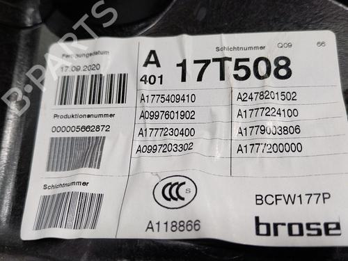 Front left window mechanism MERCEDES-BENZ A-CLASS (W177) AMG A 45 S 4-Matic+ (177.054) | BP34713840C22  - Image 5