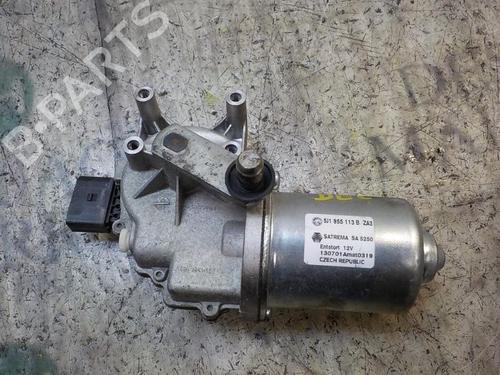 Viskermotor vindrute SKODA FABIA II (542) 1.2 (70 hp) 3853900