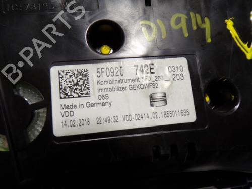 Instrument cluster SEAT LEON ST (5F8) 1.4 TGI | BP11047972C47 - Image 3