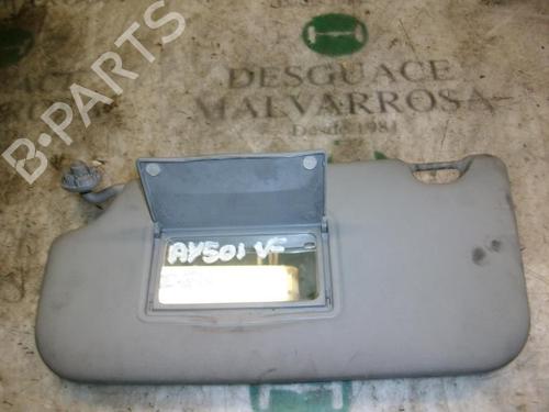 Used Right sun visor FORD FIESTA V (JH_, JD_) 1.4 TDCi (68 hp) 3754110