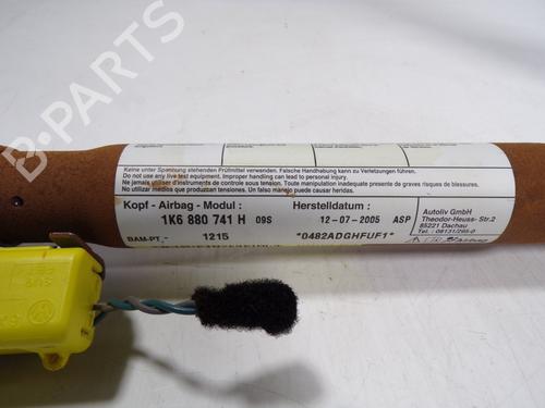Left curtain airbag VW GOLF V (1K1) 3.2 R32 4motion | BP7291179C11 