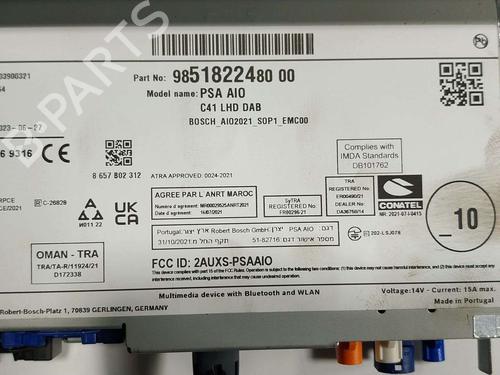 Electronic module CITROËN C4 X (BD_, BE_, BF_) ë-C4 X (BFZKXC) | BP38546867M83 - Image 6
