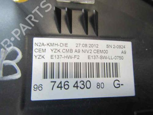 Instrument cluster PEUGEOT 208 I (CA_, CC_) 1.4 HDi | BP3990853C47