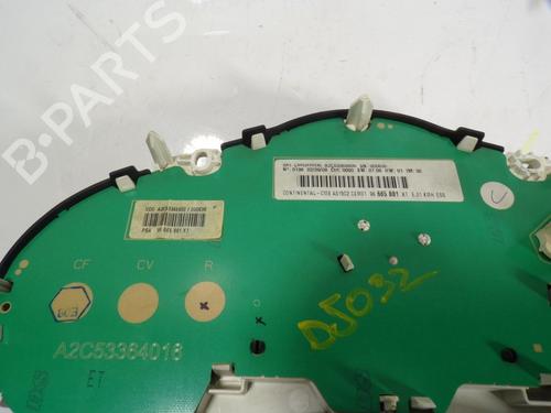 Instrument cluster CITROËN C3 II (SC_)  | BP9762977C47 