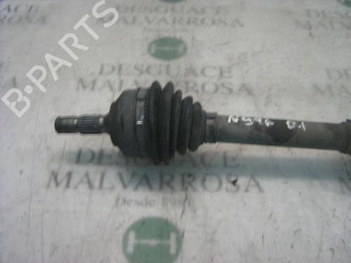Left front driveshaft PEUGEOT 306 (7B, N3, N5) 1.9 D | BP3776791M38 
