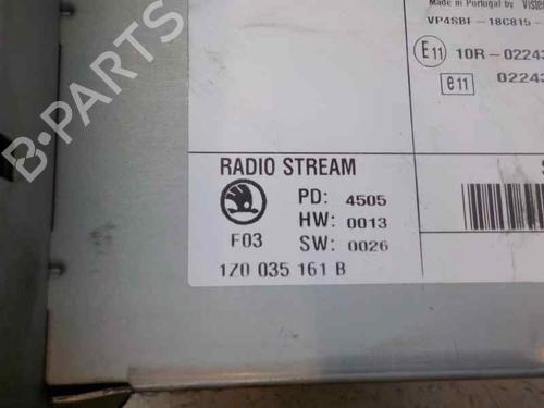 Bilradio SKODA OCTAVIA II (1Z3) 1.9 TDI | BP4710219E6 