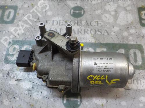 Used Front wiper motor SKODA FABIA II (542) 1.2 (60 hp) 3863328