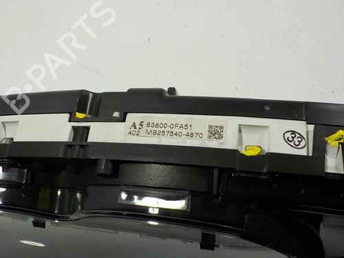 Instrument cluster TOYOTA VERSO (_R2_)  | BP13411290C47 