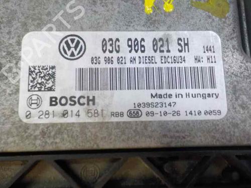 Engine control unit (ECU) SEAT LEON (1P1) 1.9 TDI | BP4946985M57 - Image 2