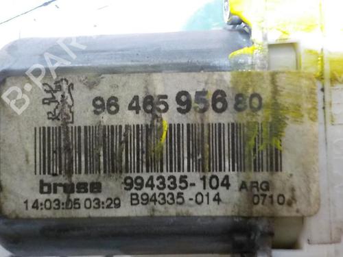 Left rear window motor PEUGEOT 407 (6D_) 2.0 HDi 135 (6DRHRH, 6DRHRE, 6DRHRG, 6DRHRJ) | BP3871333E23 