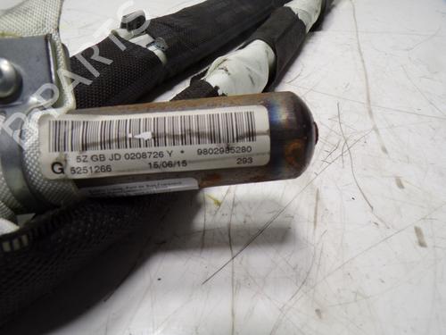 Left curtain airbag PEUGEOT 508 SW I (8E_) 1.6 BlueHDi 120 | BP13884124C11 