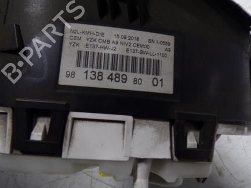 Instrument cluster PEUGEOT 208 I (CA_, CC_) 1.6 BlueHDi 100 | BP11819028C47
