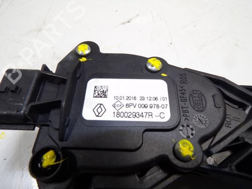 Pedal RENAULT CLIO IV (BH_) 0.9 TCe 90 (BHNF, BHMA, BHMH, BHJK, BHJR) | BP8892497I4 