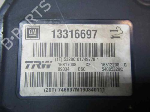 ABS pump OPEL INSIGNIA A (G09) 2.0 CDTI (68) | BP3876653M43 