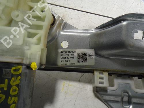 Rear right window mechanism NISSAN QASHQAI II SUV (J11, J11_) 1.3 DIG-T | BP9396879C25 