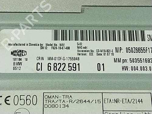Radio BMW 1 (F20) 116 d | BP19704188E6 