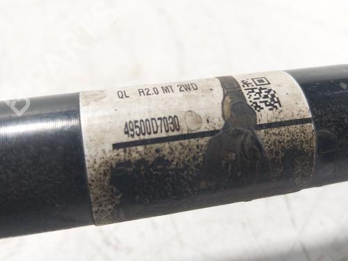 Left front driveshaft KIA SPORTAGE IV (QL, QLE) 2.0 CRDi | BP27854761M38 