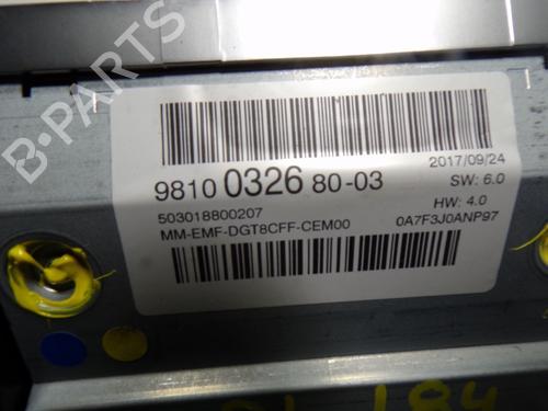 Display monitor PEUGEOT 5008 II (MC_, MJ_, MR_, M4_)  | BP12227385C48 